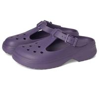 Crocs Sabots classiques Mary Jane unisexes pour adulte, Bleu nuit, 7 Women/5 Men