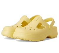Crocs Sabots classiques Mary Jane unisexes pour enfant (petit grand enfant), Hémérocalle, 5 Big Kid