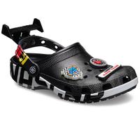 Crocs Sabots classiques Nascar unisexes pour adulte, noir, 15 homme/17 femme