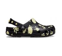 Crocs Sabots Classiques phosphorescents pour Tout-Petits Unisexe, Noir, 25/26 EU
