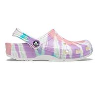 Crocs - Sabots classiques Tie Dye pour homme et femme, Blanc, 39 EU