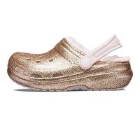 Crocs Kids Classic Lined Glitter Clog K Doré/Rose (Gold/Barely Pink) Croslite 38/39 EU