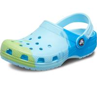 Crocs Sabots Classiques Unisexes pour Enfant avec imprimé Alimentaire K, R - Bleu, 4 UK Child
