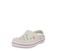 Crocs Sabots 'Crocband' mastic / grenadine / blanc, Taille 36-37