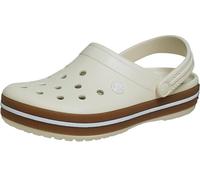 Crocs Sabot Crocband Gum Clog – blanc crème marron – Taille 41-42