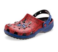 Crocs Sabots de super-héros Marvel unisexes pour adultes, Spiderman, Black Panther et Captain America, Spider-Man Web, 15 Women/13 Men