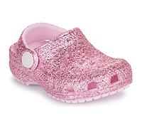 Crocs Sabots enfant Classic Chunky Glitter Clog T in Rose 23 / 24