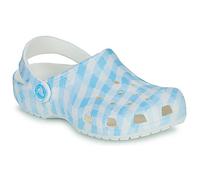 Sabots enfant filles Crocs Classic Gingham Clog K Blanc 36 / 37