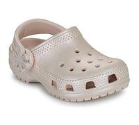 Sandales et nu-pieds Crocs Classic Pearl Shine Clog K pour Enfant 24 - 25 Rose