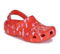 Crocs Sabots enfant Classic VDay Clog K in Rouge 30 / 31