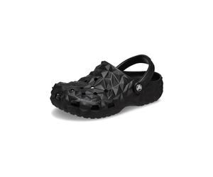 Crocs Sabots géométriques Classiques, Noir, 5.5/6 UK Men/ 6/7 UK Women