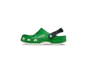 Crocs Sabots 'NBA Boston Celtics Classic' vert / vert gazon / mélange de couleurs / noir / blanc, Taille 36,5