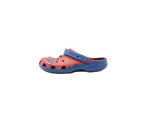 Crocs Sabots 'SpidermanWeb' bleu nuit / saphir / rouge feu / blanc, Taille 41-42