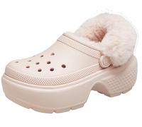 Crocs Sabots Stomp doublés unisexes pour adulte, Quartz, 4 Women/2 Men