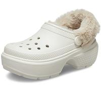 Crocs Sabots Stomp doublés Unisexes pour Adulte, Stucco, 11 UK