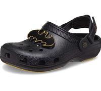 Crocs Sabots Batman Classiques réglables Unisexes pour Adulte | Chaussures de Travail antidérapantes, Noir, 8 Women/6 Men