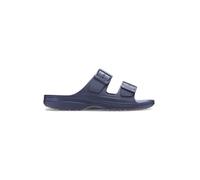 Crocs Sandales plates Saturday Sandal M pour homme, bleu marine, 42 EU, bleu marine, 42/43 EU