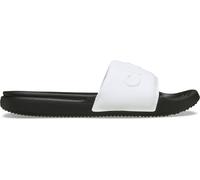 Crocs Sandales à enfiler pour homme, noir/blanc, pointure 44, noir/blanc, 45/46 EU