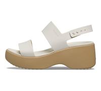 Crocs Sandales Brooklyn Sky Femme à talon Noix de cajou frappé 38 EU
