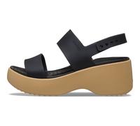 Crocs Sandales Brooklyn Sky Femme Noir/Noix de cajou Taille 38-39 EU