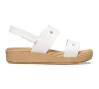 Crocs Sandales Brookie unisexes pour enfants, craie/noix de cajou, 37 EU