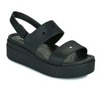 Crocs Femme Brooklyn 4U Sandales, Black, 41/42 EU