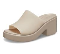 Crocs Sandales Brooklyn à talon coulissant pour femme, taupe, 39/40 EU
