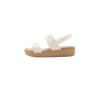 Crocs Sandales Brookie unisexes pour enfants, craie/noix de cajou, pointure 46