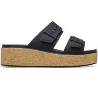 Crocs Sandales compensées à boucle en liège Brooklyn