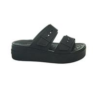 Crocs - Sandales compensées Brooklyn - Femme - Chaussures - Noir - Taille: 41 EU