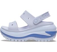 Crocs Sandales compensées Classic Mega Crush pour Femme, Dreamscape, 8 Women/6 Men