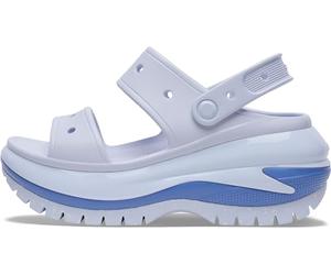 Crocs Sandales compensées Classic Mega Crush pour Femme, Dreamscape, 8 Women/6 Men