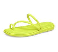 Crocs Sandales Miami Toe Loop pour femme, jaune citron, taille 41 EU