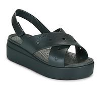 Crocs Sandales plates BROOKLYN 4U CROSS STRAP SANDAL in Noir 38 / 39