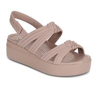 Crocs Sandales plates BROOKLYN KNOT LOW WEDGE in Beige 39 / 40