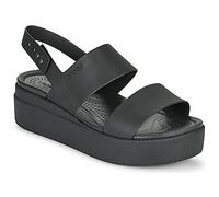 Crocs Sandales plates CROCS BROOKLYN LOW WEDGE W in Noir 39 / 40