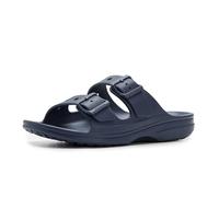 Crocs Sandales plates Saturday Sandal M pour homme, bleu marine, 42 EU, bleu marine, 43/44 EU