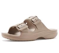 Crocs Sandales Saturday pour femme, taupe, pointure 40