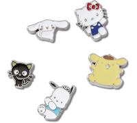 Crocs Sanrio HKF Lot de 5 breloques Jibbitz unisexes en émail