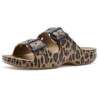 Crocs Sandales Saturday Animal W, sépia/léopard, 37 pour femme