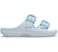Crocs Saturday Enamel Buckle Sandales Femmes Vapor Ice 37