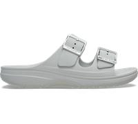 Crocs - Saturday Metallic Buckle - Femme - Chaussures - Gris - Taille: 36 EU