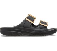 Crocs Saturday Metallic Buckle Sandales Femmes Black 39