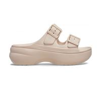 Crocs Saturday Platform Sandal W Beige Quartz Sandale Compensée 6 cm Femme