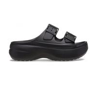 Crocs Saturday Platform Sandal W Sandale Plateforme Femme Black 6 cm