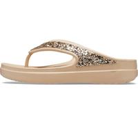 Crocs Sloane Glitter WgFp W Blk/Blk Croslite Flip | 207665-060 |, Chai/Doré, 7 UK M/ 8 UK W (M8W10)