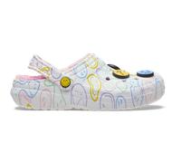 Crocs Sabots Smiley Classic Lined Clog in Blanc 43 / 44