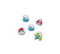 Crocs Smurfs 5 Pack, Breloques pour Chaussures Mixte Adulte, Multicolore, Taille Unique