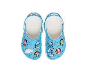 Crocs Smurfs Classic Sabots Enfants Multi 33