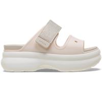 Crocs Soho Shimmer Two Strap Sandales Femmes Peach Ice/Frappé/Chalk 36